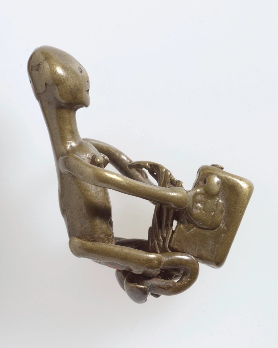Dhokra Figure on a Mount