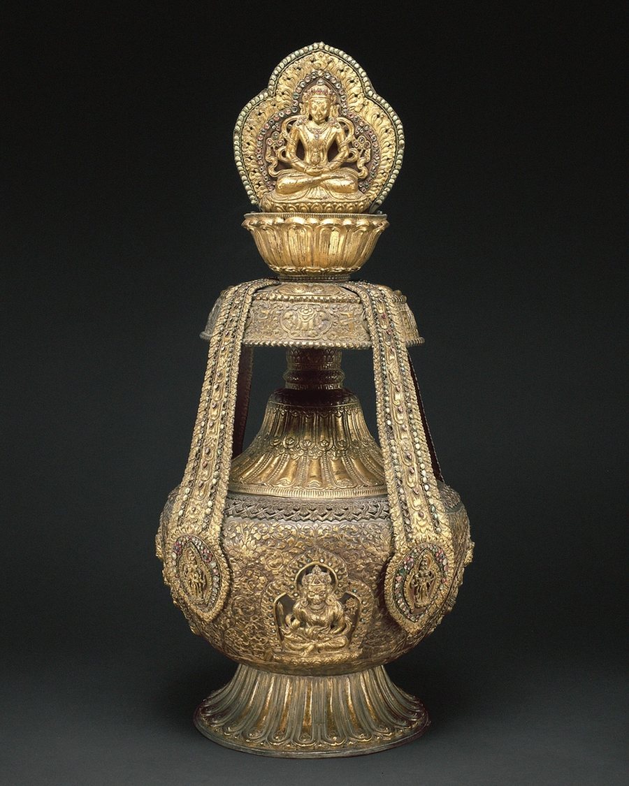 Ornate Brass Vessel