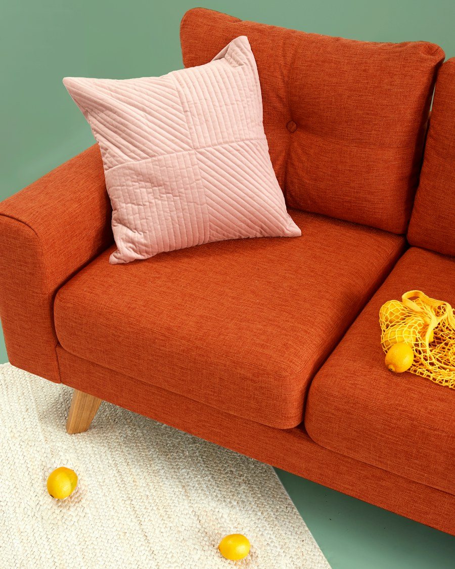 Blush Cotton Cushion Cover