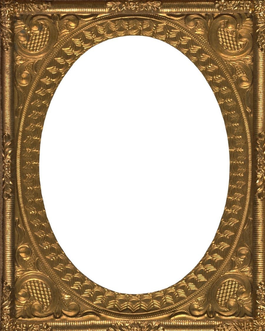 Oval Gilt Photo Frame