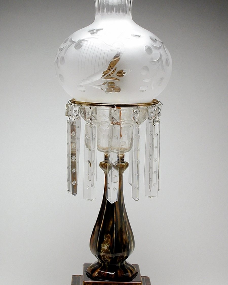 Crystal Drop Table Lamp
