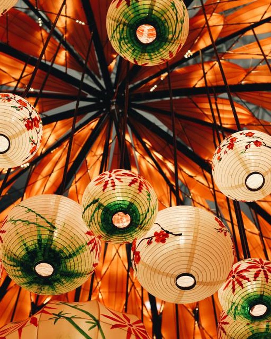 Paper Lanterns, Set of Five