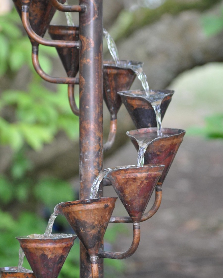 Copper Cascade Water Feature
