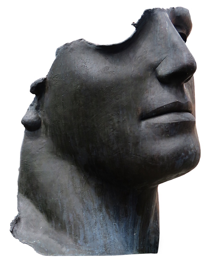 Classical Face Fragment Sculpture