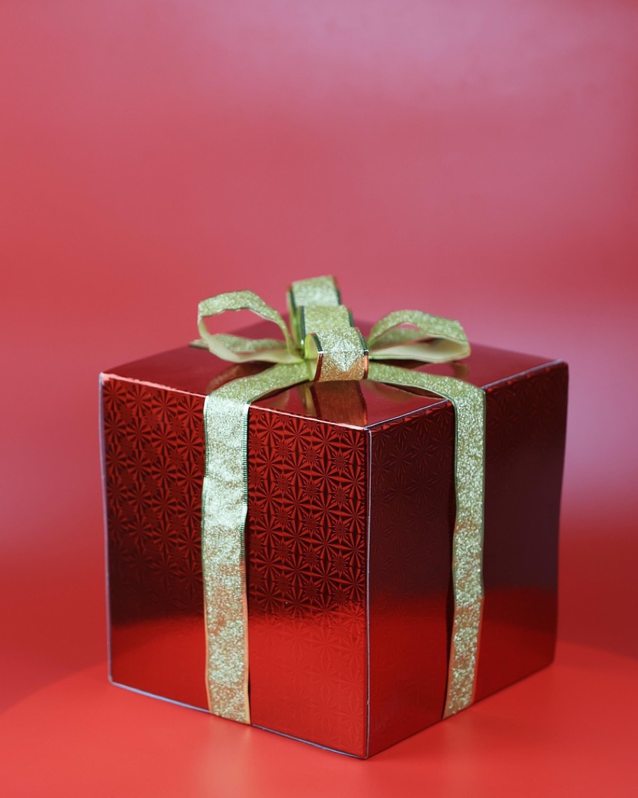 Red and Gold Festival Gift Box