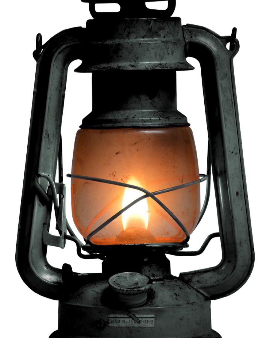 Hurricane Lantern, Black
