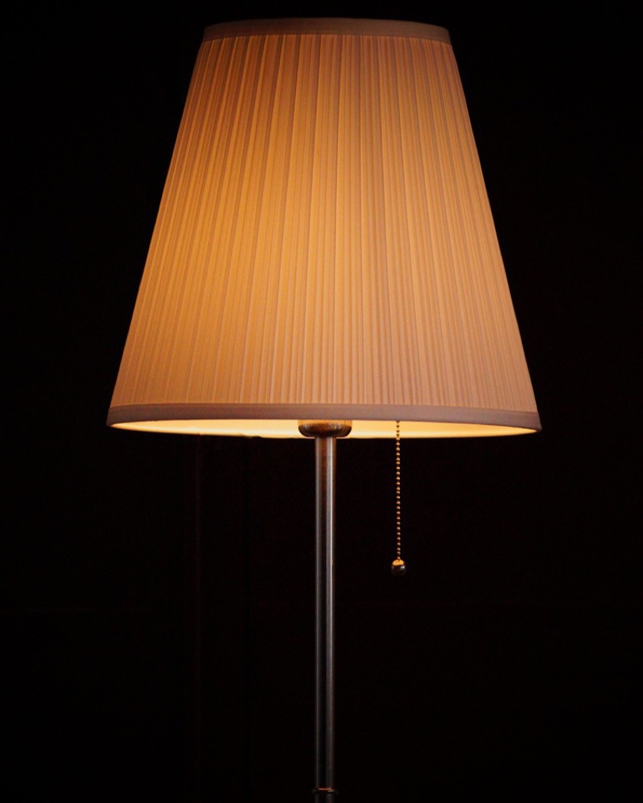 Pleated Fabric Lamp Shade