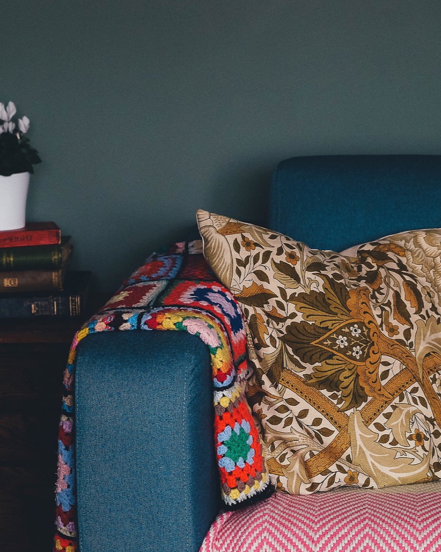 Crochet Patchwork Throw