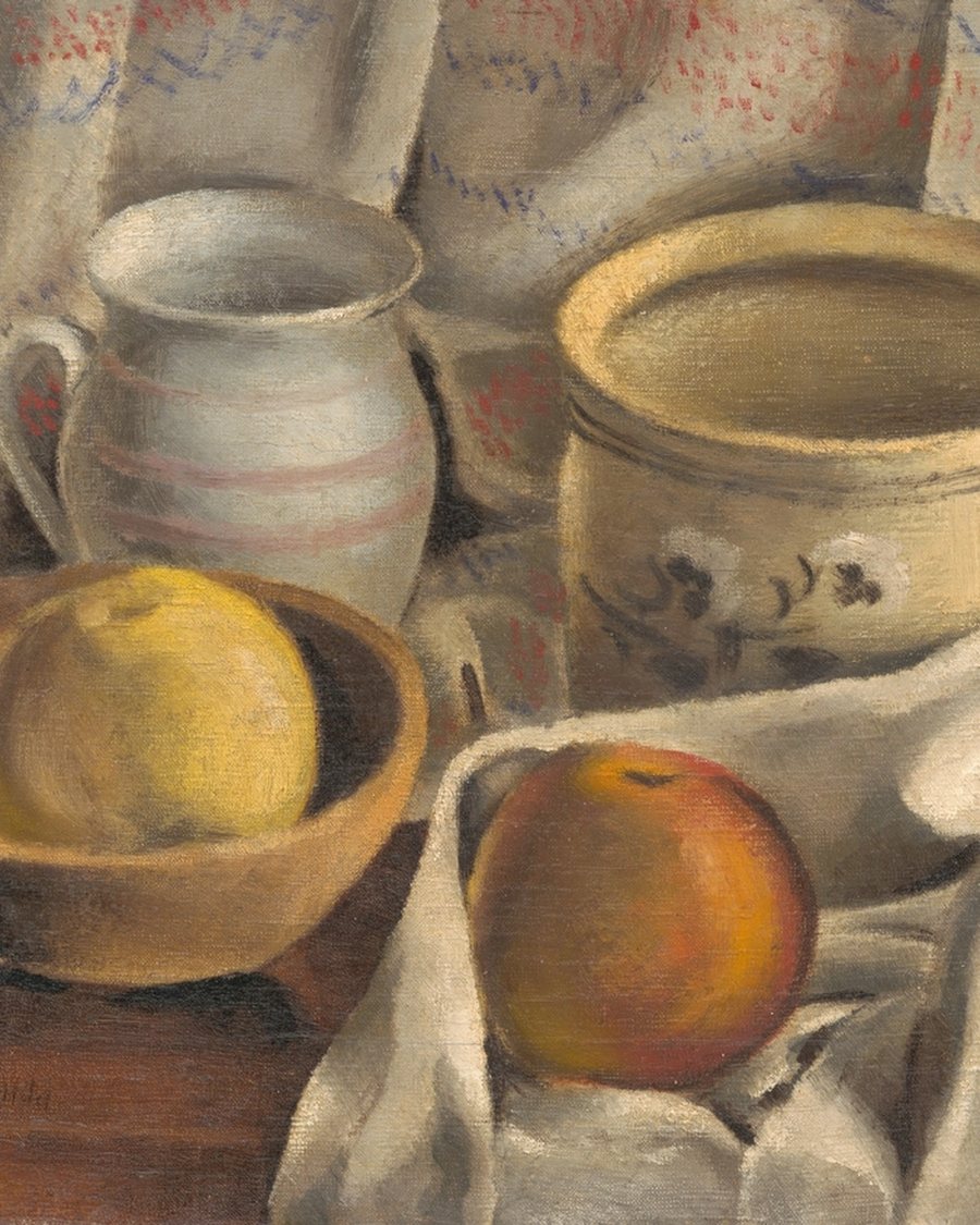 Stoneware Still Life, Framed