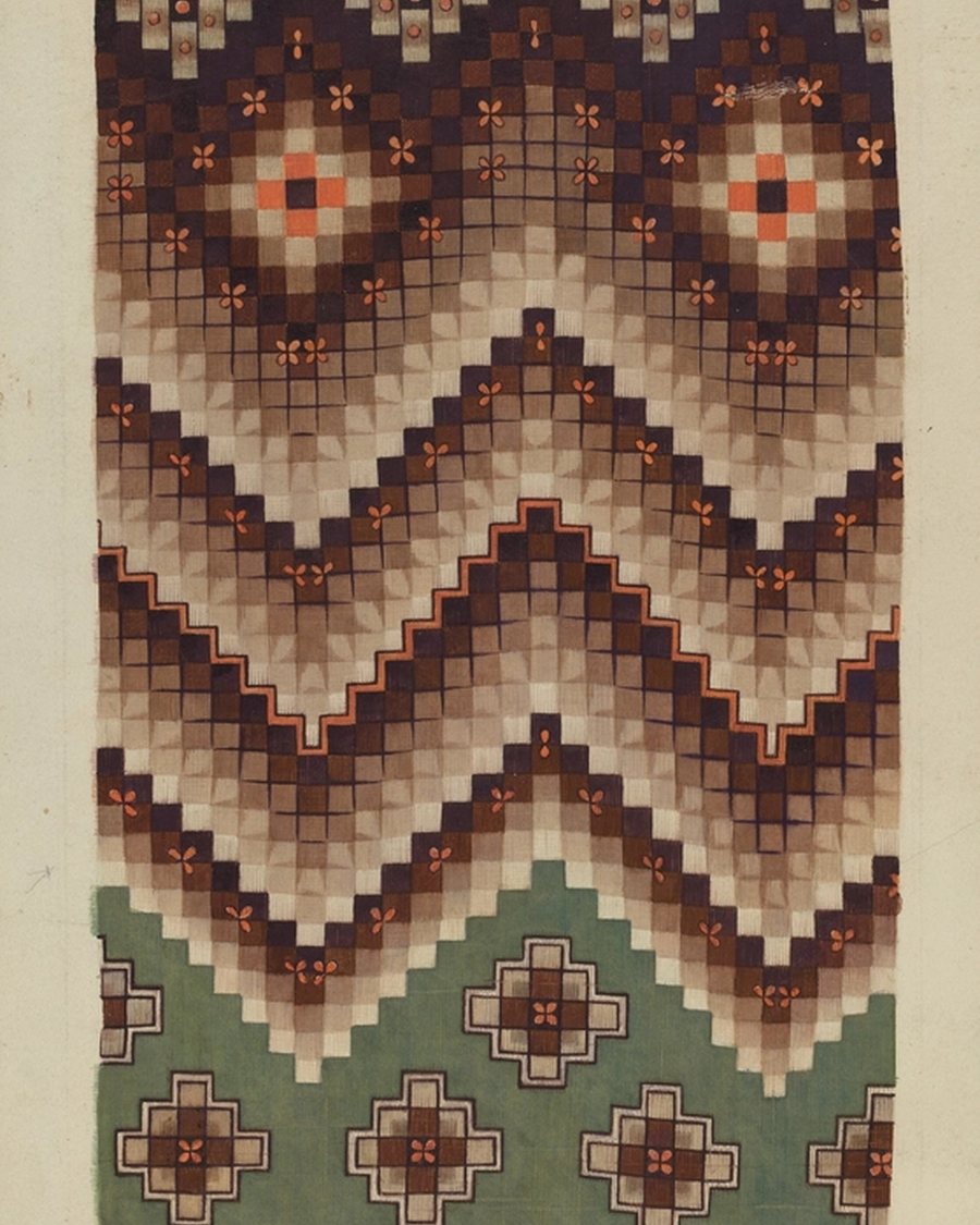 Handwoven Kilim Dhurrie, 4x6ft