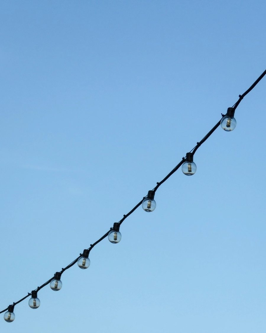 Outdoor Festoon Lights, Twenty Metres
