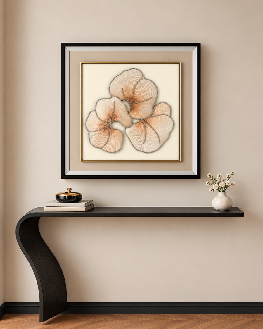 View image 2 of Pressed Bloom Framed Art