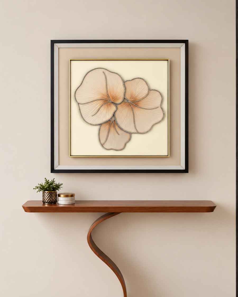 Pressed Bloom Framed Art