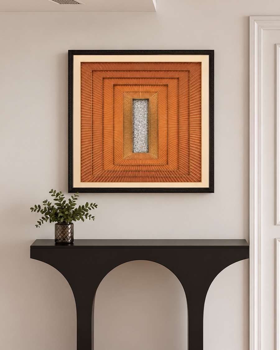 Rust Layered Texture Frame