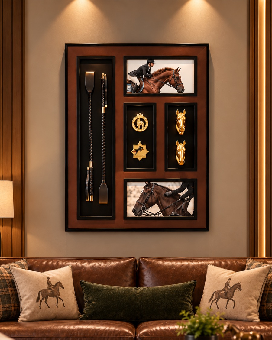 Equestrian Shadow Box