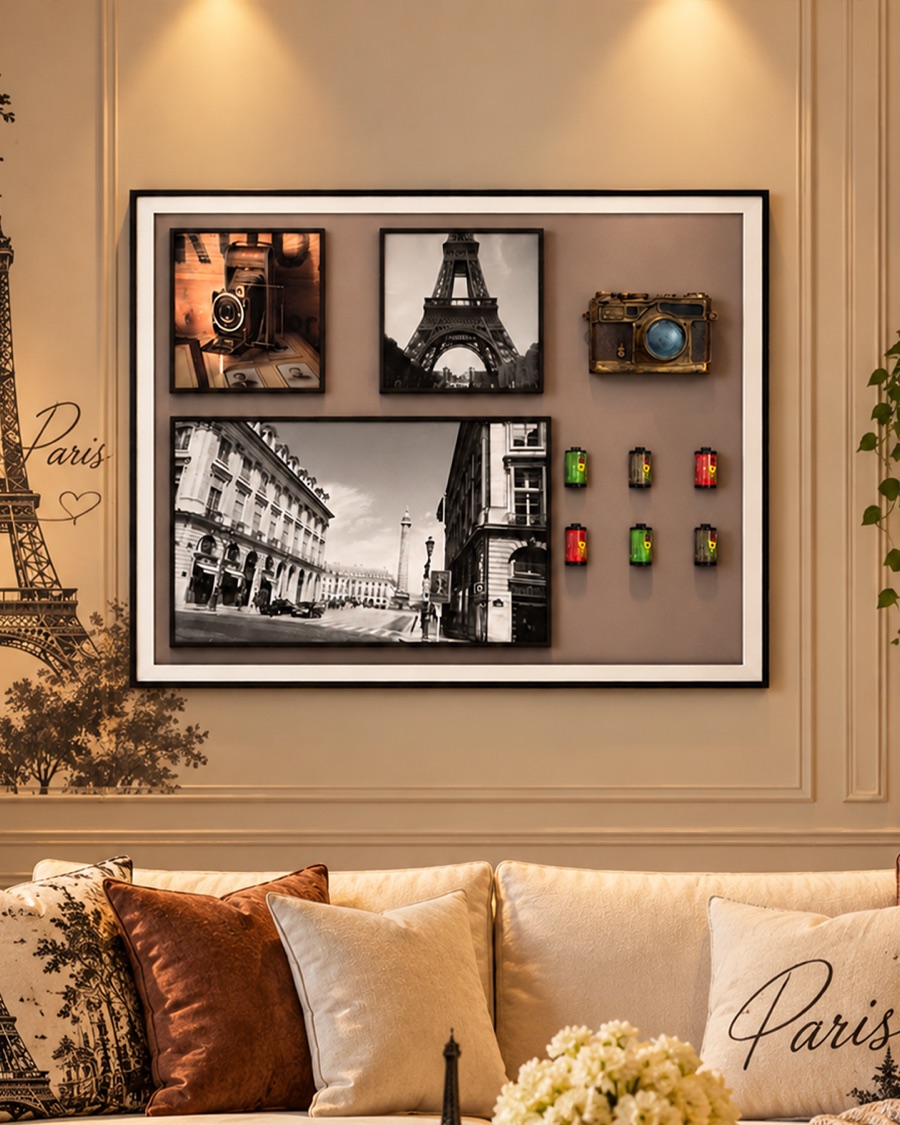 Paris Memories Shadow Box