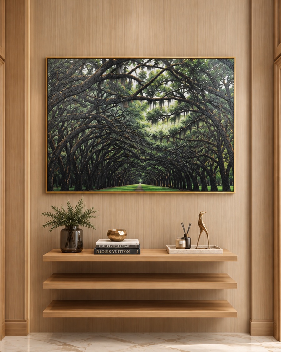 Oak Avenue Canvas
