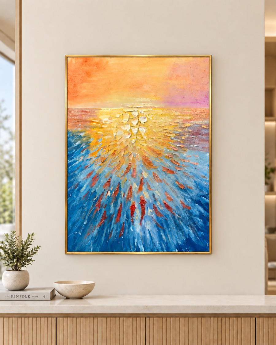 Ocean Sunset Canvas
